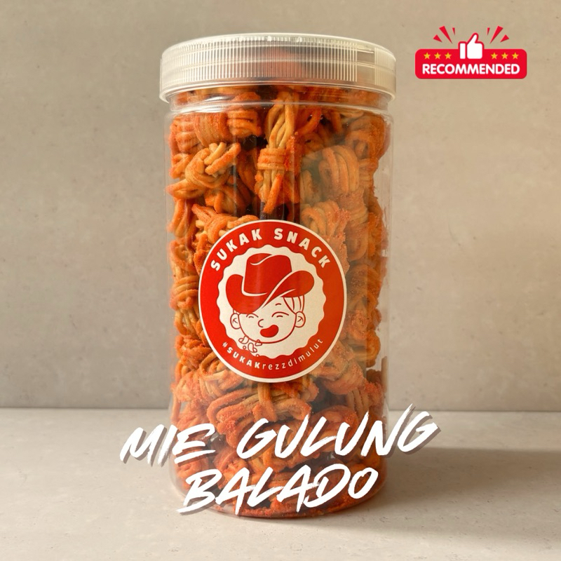 

MIE GULUNG SUKAKSnack Balado