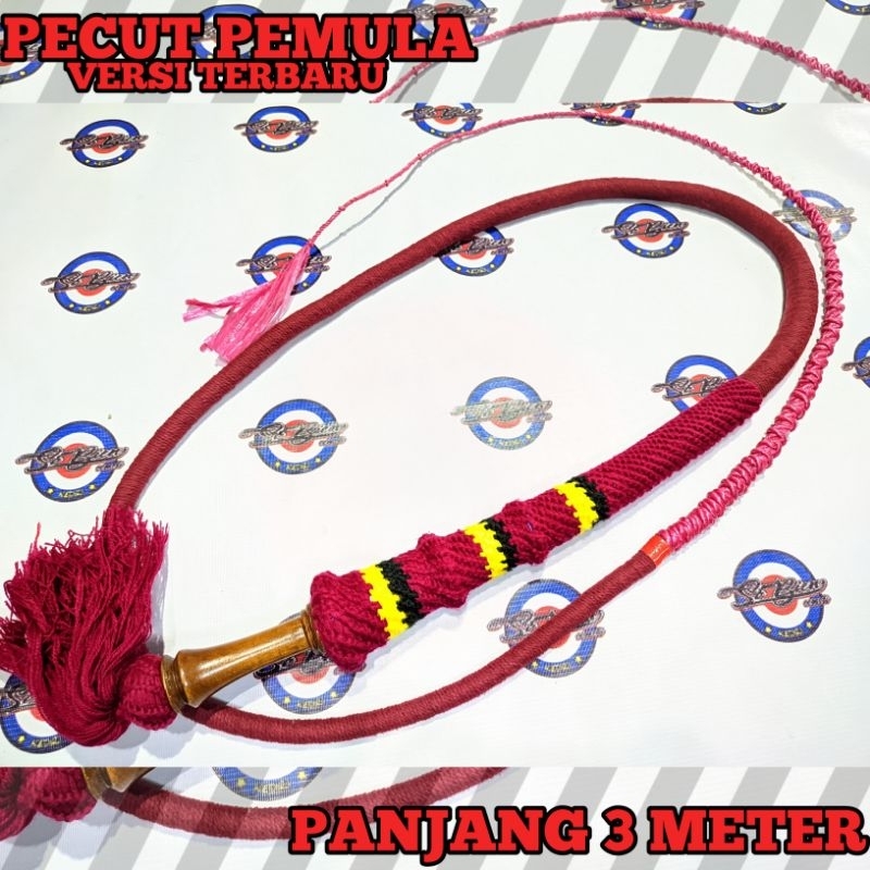 Sibien Cemeti - Pecut Pemula V2 (MARON GARIS KUNING HITAM)