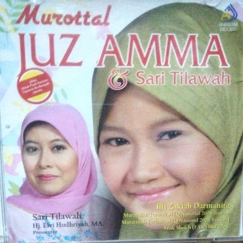 VCD full box original"Murottal Juz AMMA"