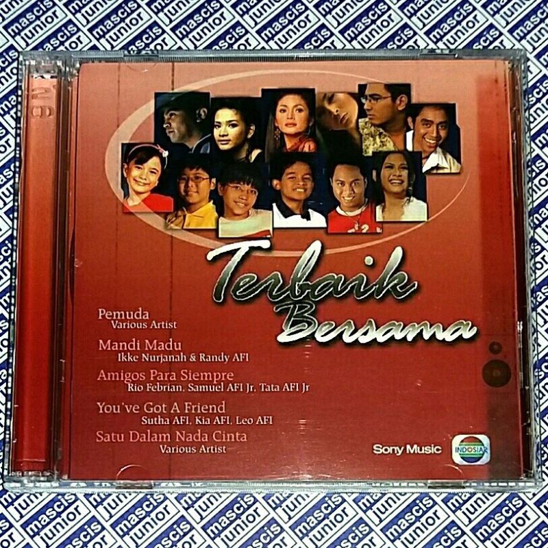 CD Akademi Fantasi Indosiar AFI Junior - Terbaik Bersama Rio Febrian Glenn Fredly Audy Ikke Nurjanah