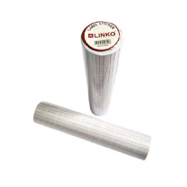 

1 slop Label Harga Sticker Roll LINKO isi [ 10 roll ]