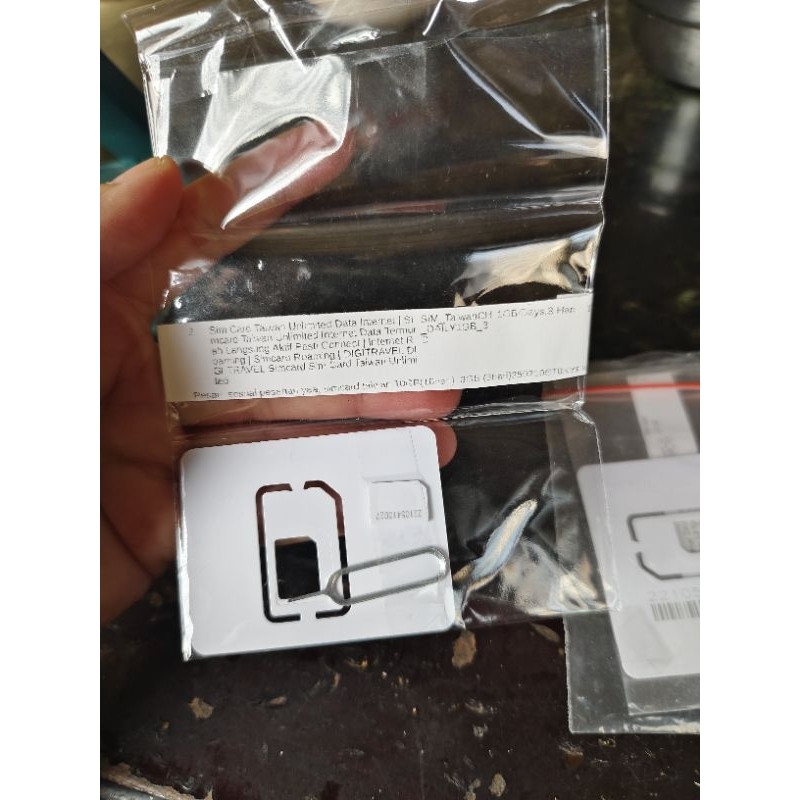 Sim Card Taiwan Unlimited Data Internet | SIM CARD TAIWAN 1GB/Days 3Hari