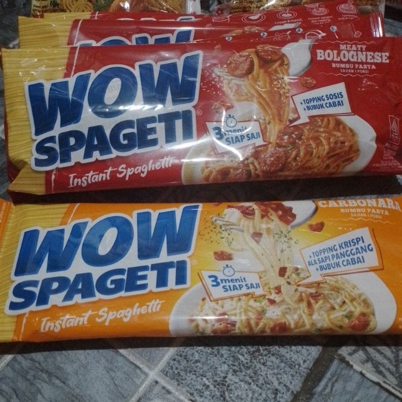 

wow spageti enak instan spageti