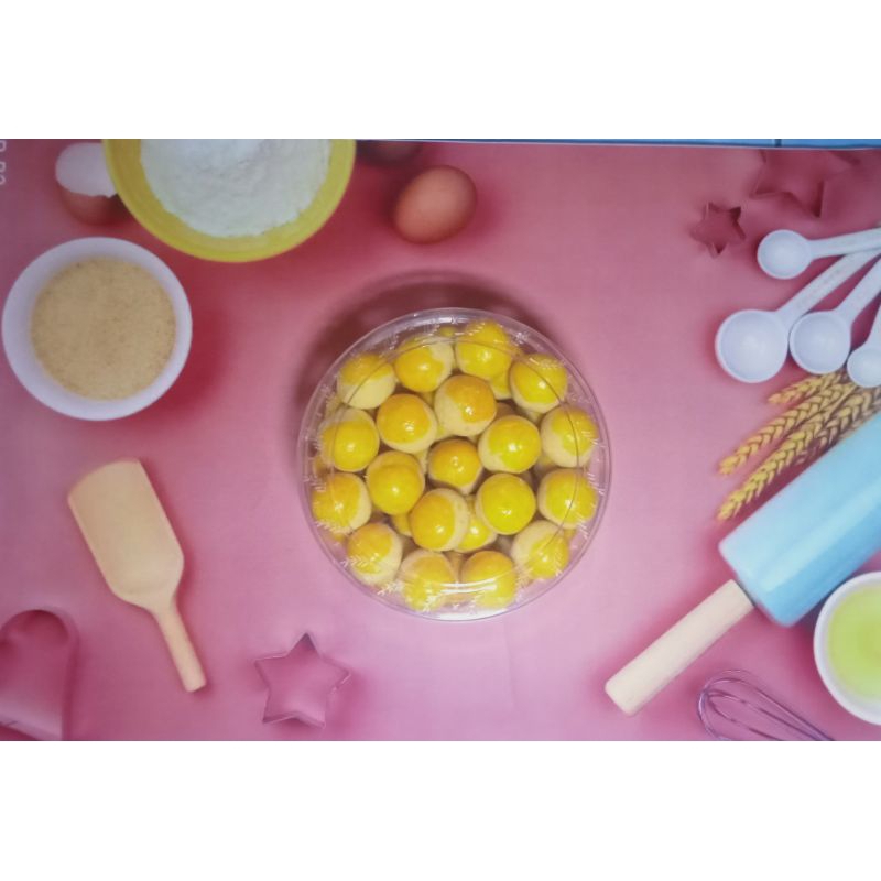 

Nastar kue lebaran isi selai nanas berkualitas ukuran toples 500 gr enak lumer