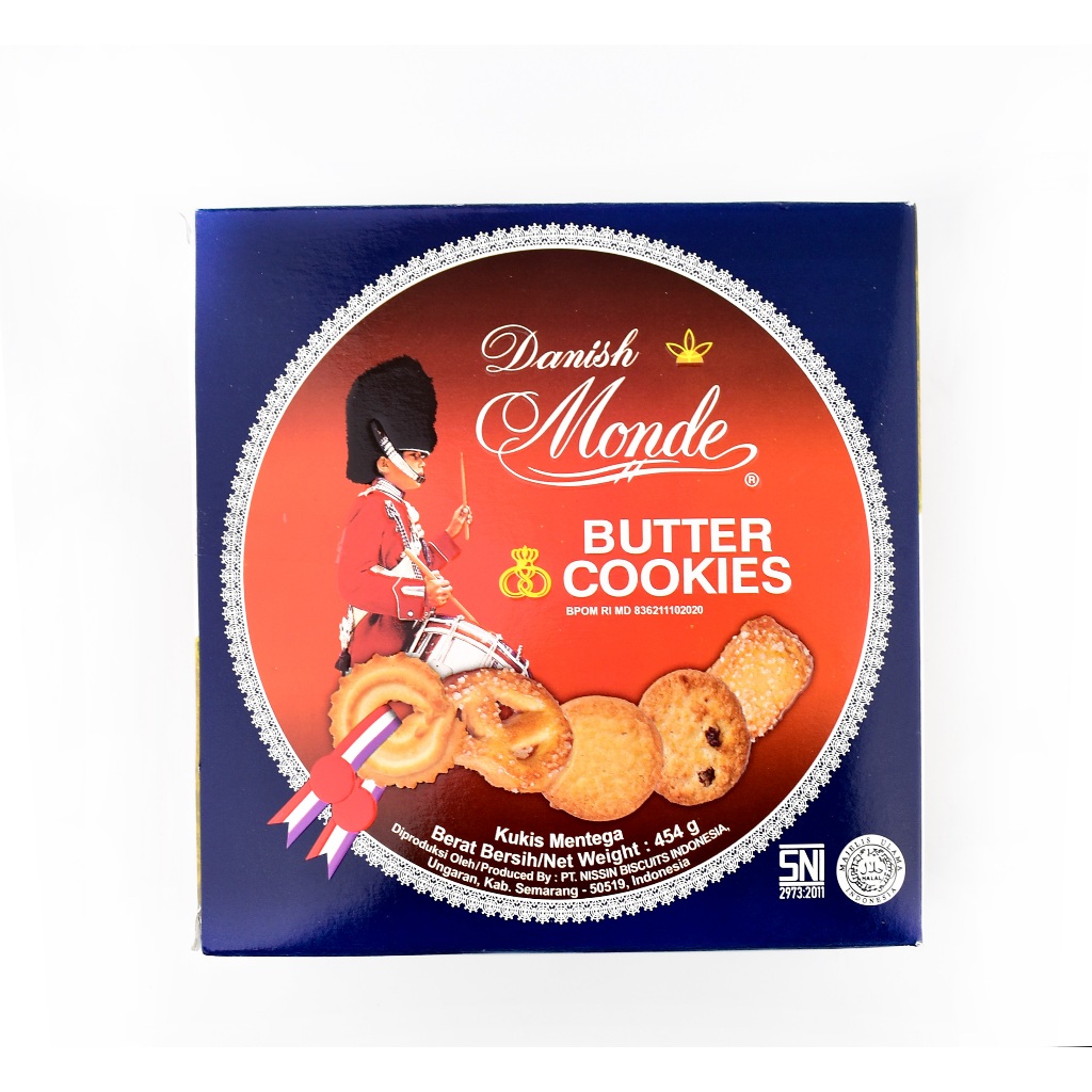 

Danish Monde Butter Cookies 454 g