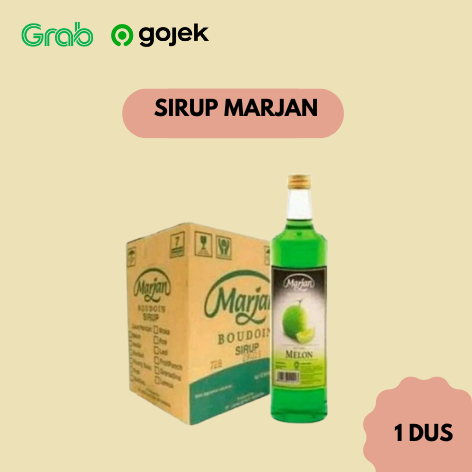 

Sirup Marjan Rasa Melon 460 ML - 12 Botol (1 Dus)