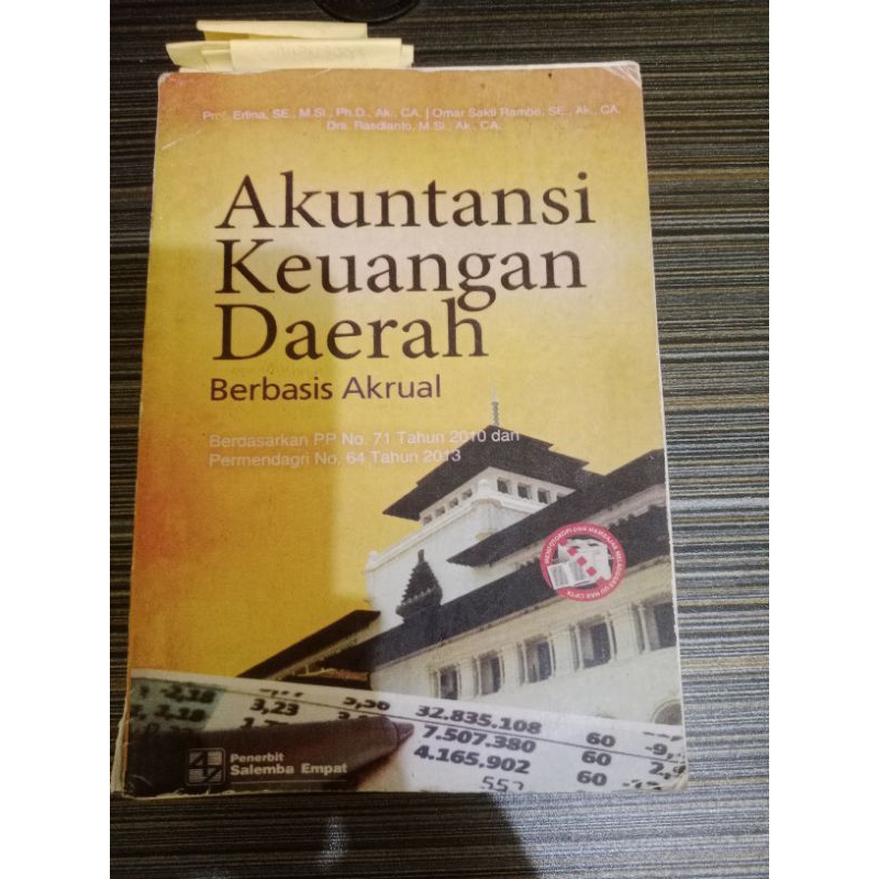 preloved buku akuntansi keuangan daerah berbasis akrual