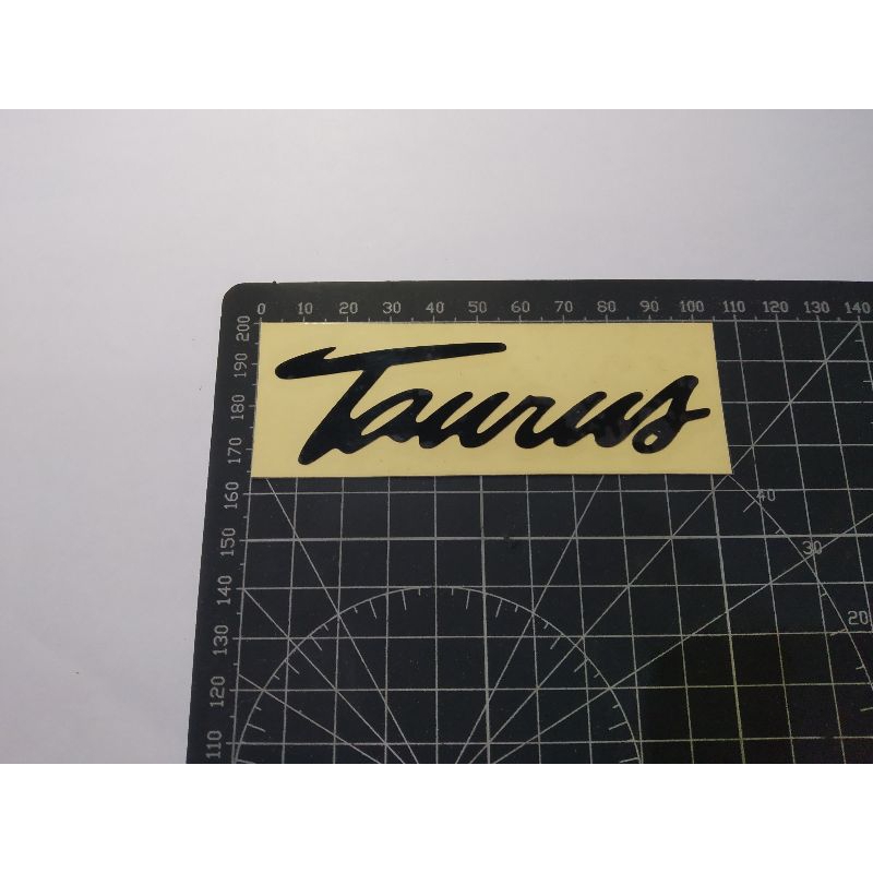 

stiker cutting taurus