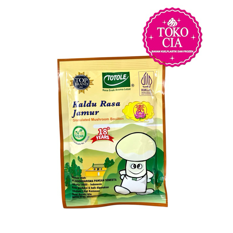 

Kaldu Jamur Totole 40g