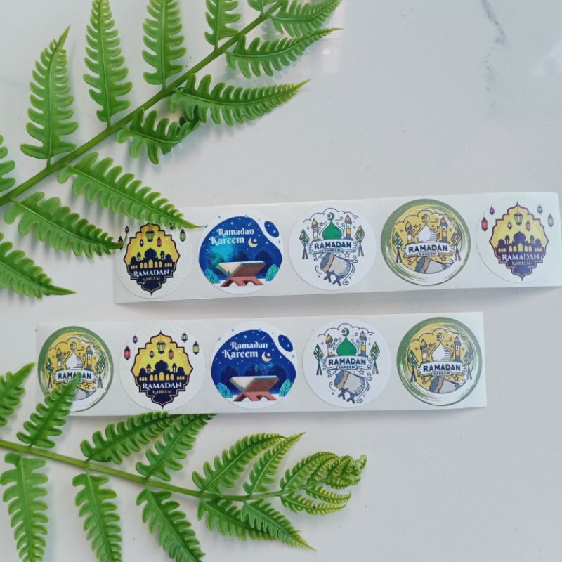 

(20pcs) STIKER sticker RAMADAN takjil buka puasa hampers gift toples Hari Raya Idul Fitri 2024 (MOTIF D)