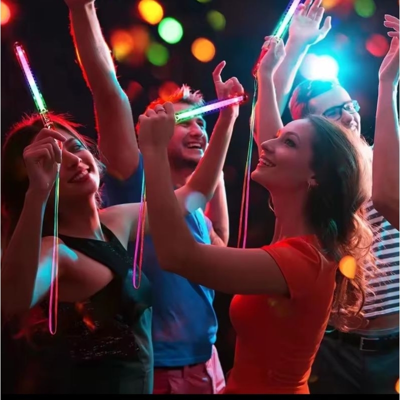 Led Stick Led Flashing Stick Light Up Blinking Stick Tongkat Led Mainan Tongkat Mainan Polisi Akseso