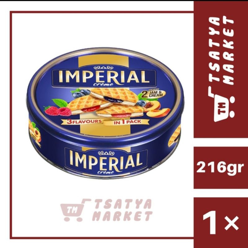 

[PROMO RAMADHAN] IMPERIAL BISKUIT SUSU DENGAN SELAI DAN KRIM BLUEBERRY KEMASAN KALENG LEBARAN 216GR