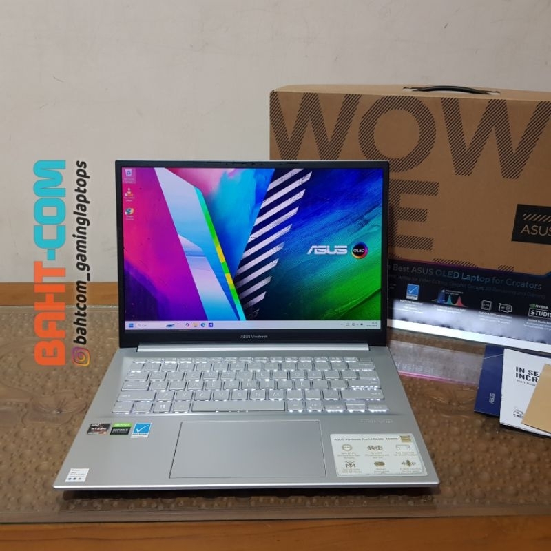 ASUS VIVOBOOK PRO OLED M3401QC RYZEN 5 5600H  RTX 3050
