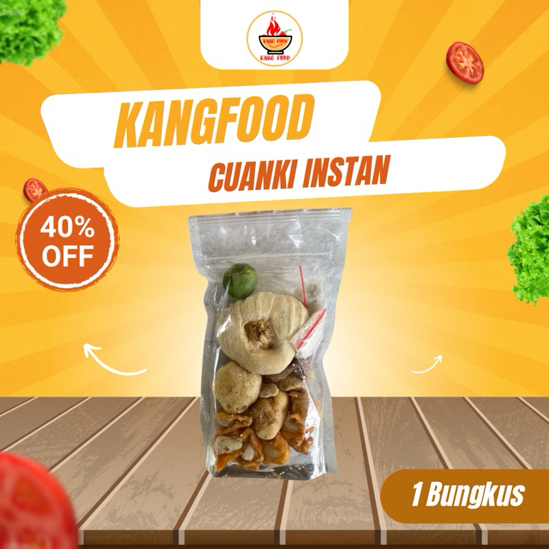 

Cuanki Instan Komplit Termurah Extra Minyak Bawang Tanpa Minimal Pembelian Cuanki Murah