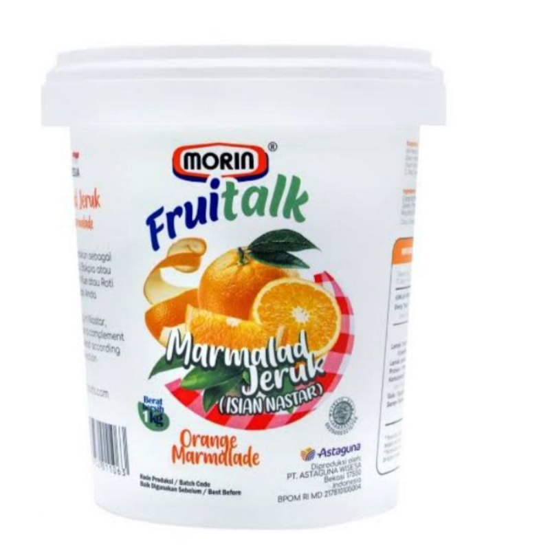 

Morin Orange Marmalade Nastar Repack 500gram