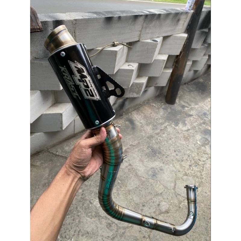 Knalpot honda beat kompetisi mp2 muffler