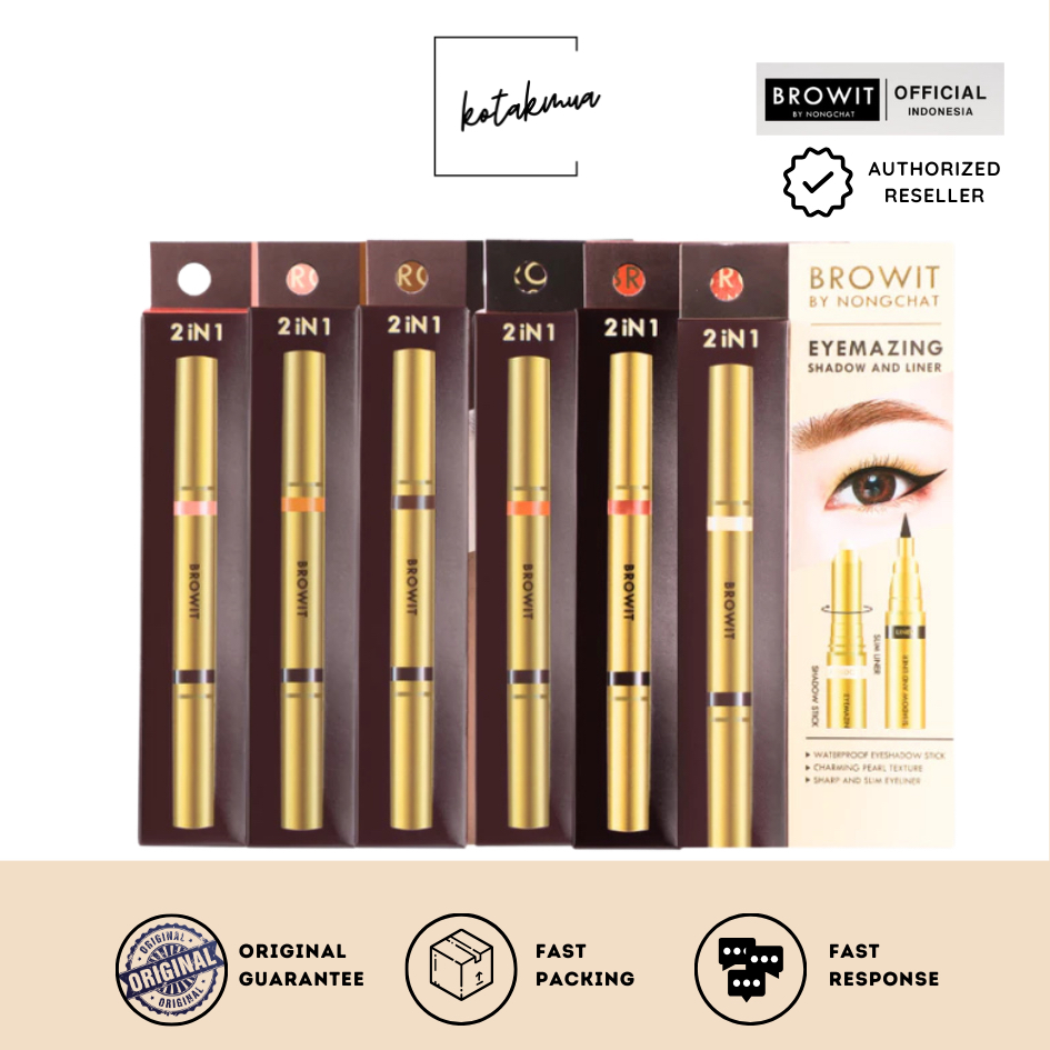 BROWIT Eyemazing Shadow and Liner