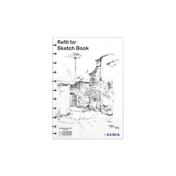 

REFILL SKETCHBOOK / ISI SKETCHBOOK - LYRA A5 - 30 LEMBAR