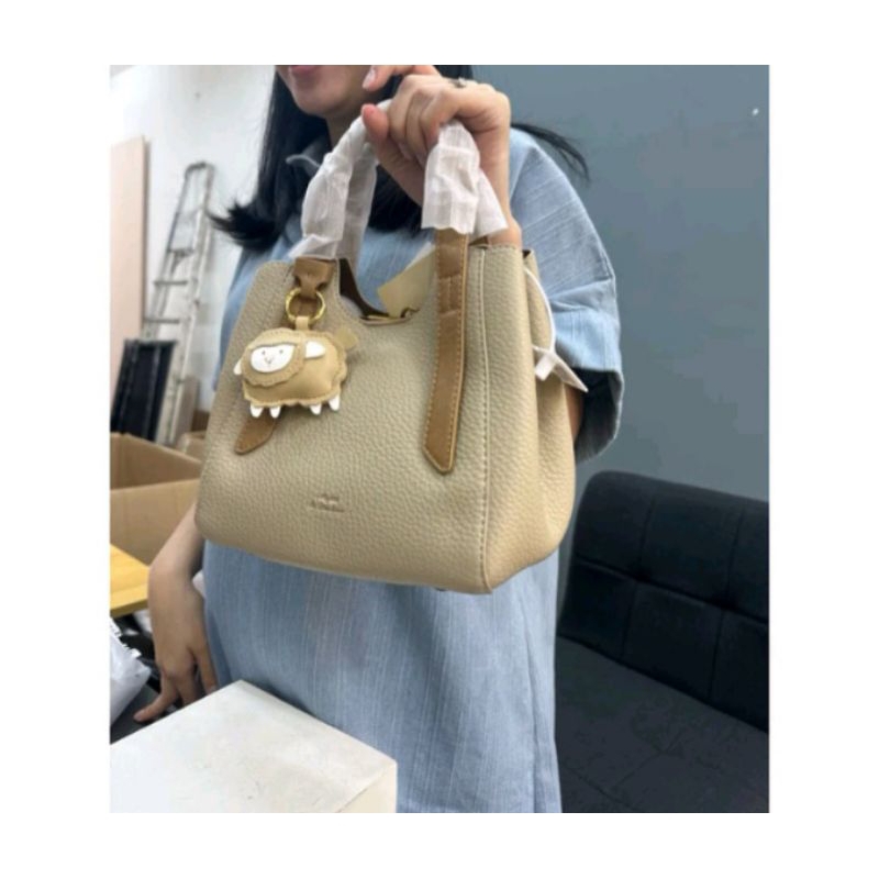 [Ready Stock] Tas Mojito Domba Apricot Wanita Fashion Brand Original by Madelyn