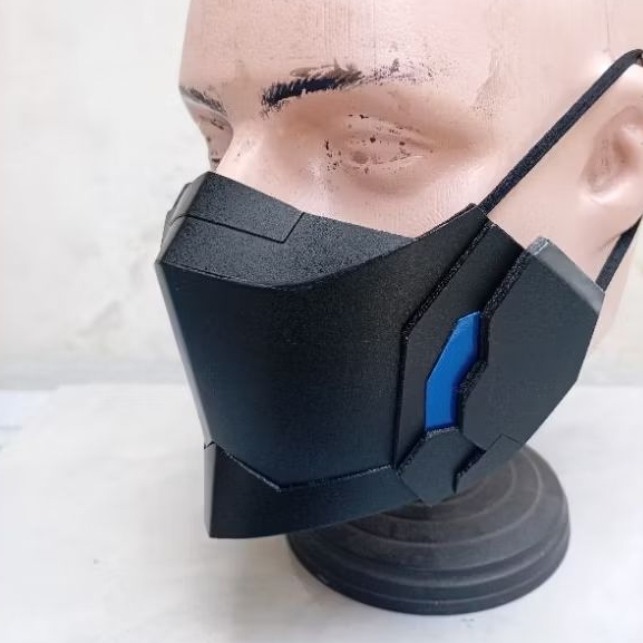 Topeng Masker Cosplay Anime - Joumae Saori Custom Handmade Mask