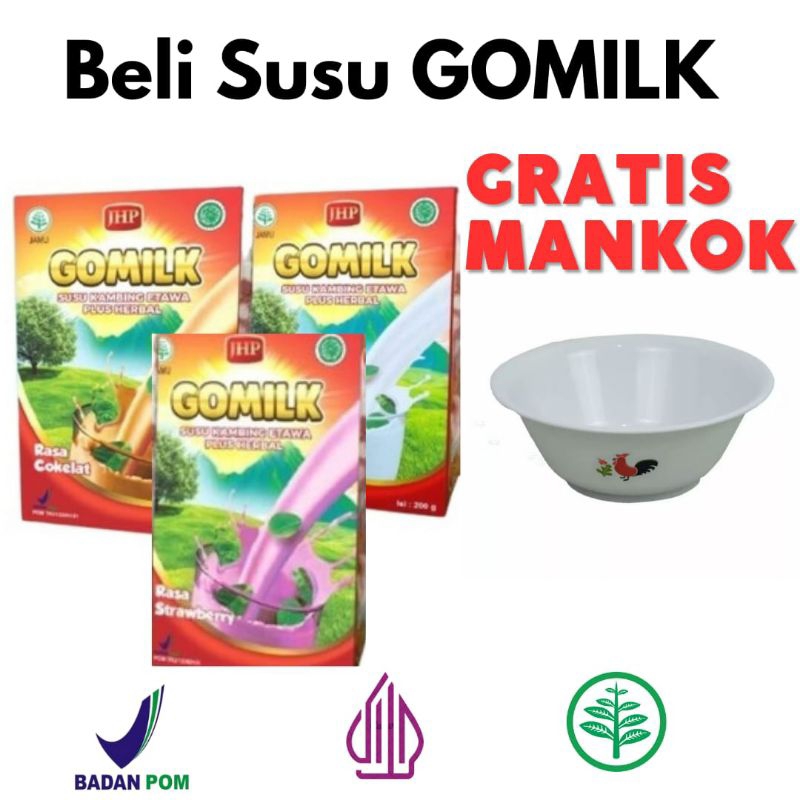 

GOMILK SUSU KAMBING ETAWA HERBAL ORIGINAL