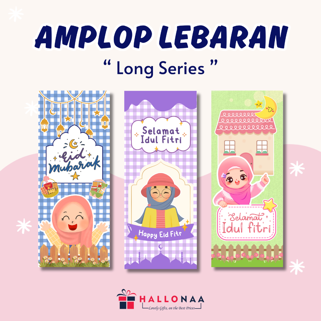 

[PREMIUM] AMPLOP LEBARAN "LONG SERIES" HALLONAASTORE