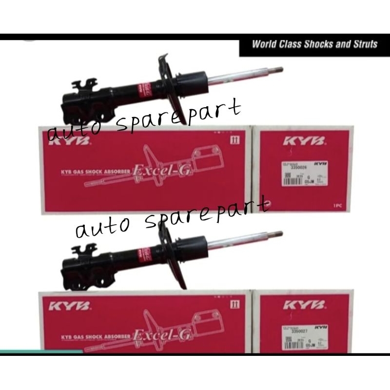 SHOCKBREAKER SHOCK BREAKER DEPAN YARIS CROSS ASLI KAYABA EXCEL G JAPAN