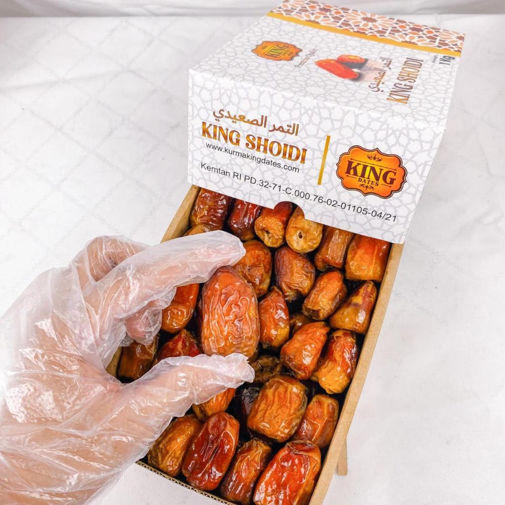 

Kurma Super King Shoidi 1 Kg Halal Sehat dan nikmat Cemilan