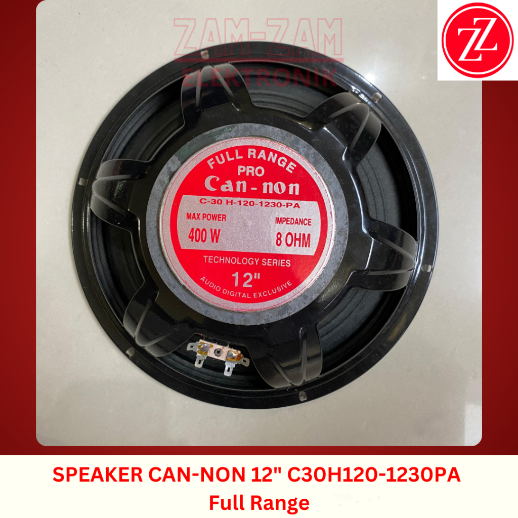 Speaker Cannon 12 inch Pro Full range 400W C 1230 PA