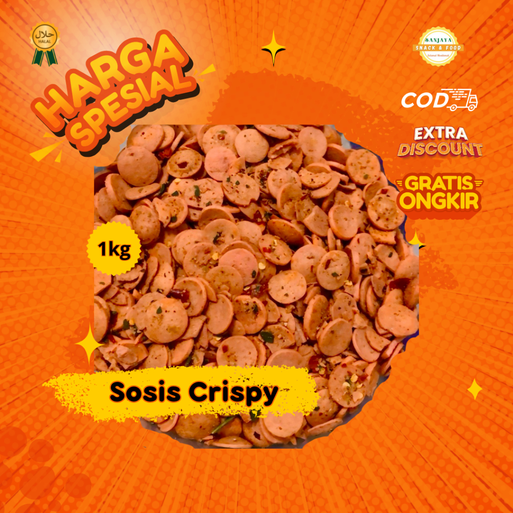 

SOSIS GORENG CRISPY PEDAS 1KG