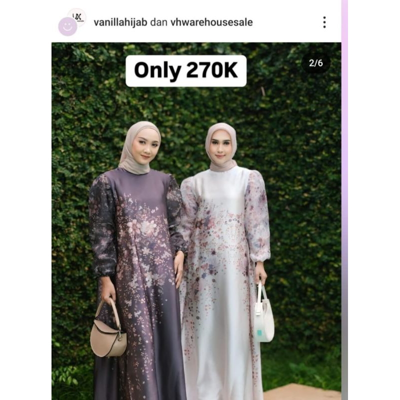 LALUNA DRESS  (SM) by vanilla hijab