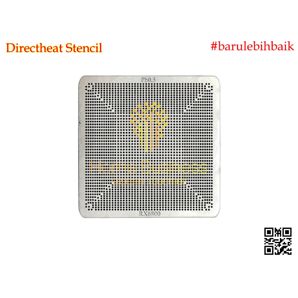Cetakan Stencil Plat Direct Heat RX6800XT RX6800 XT RX 6800XT RX 6800 XT 215 121000177