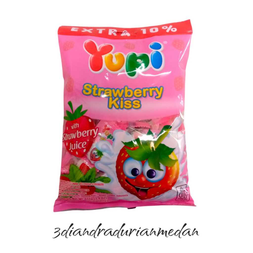 

yupi strawberry kiss love
