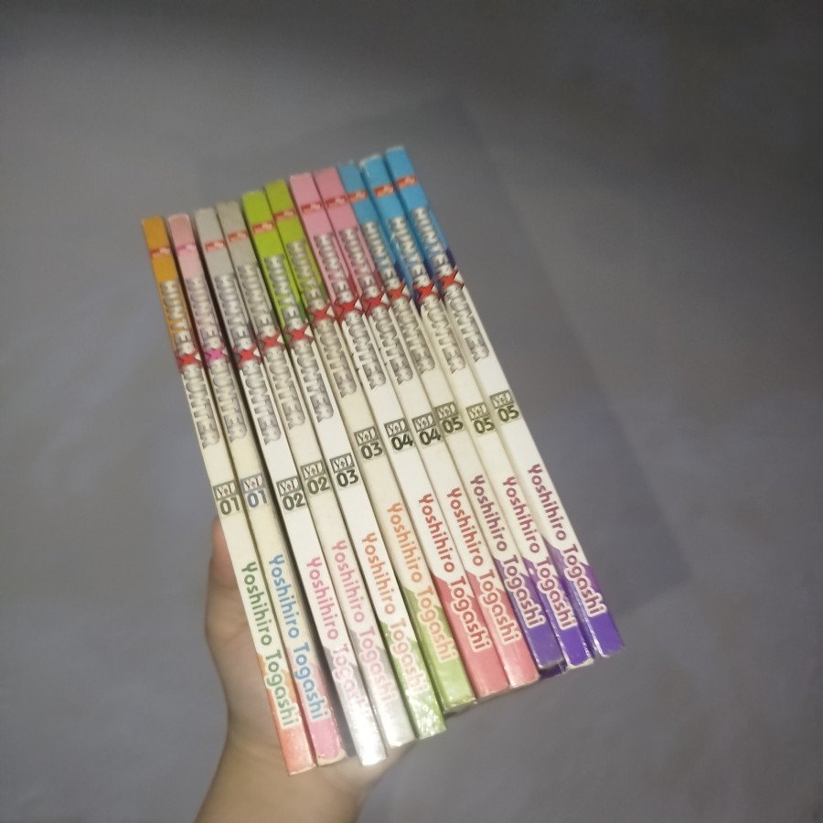 Komik Hunter x Hunter vol 1-5 kolpri cabutan