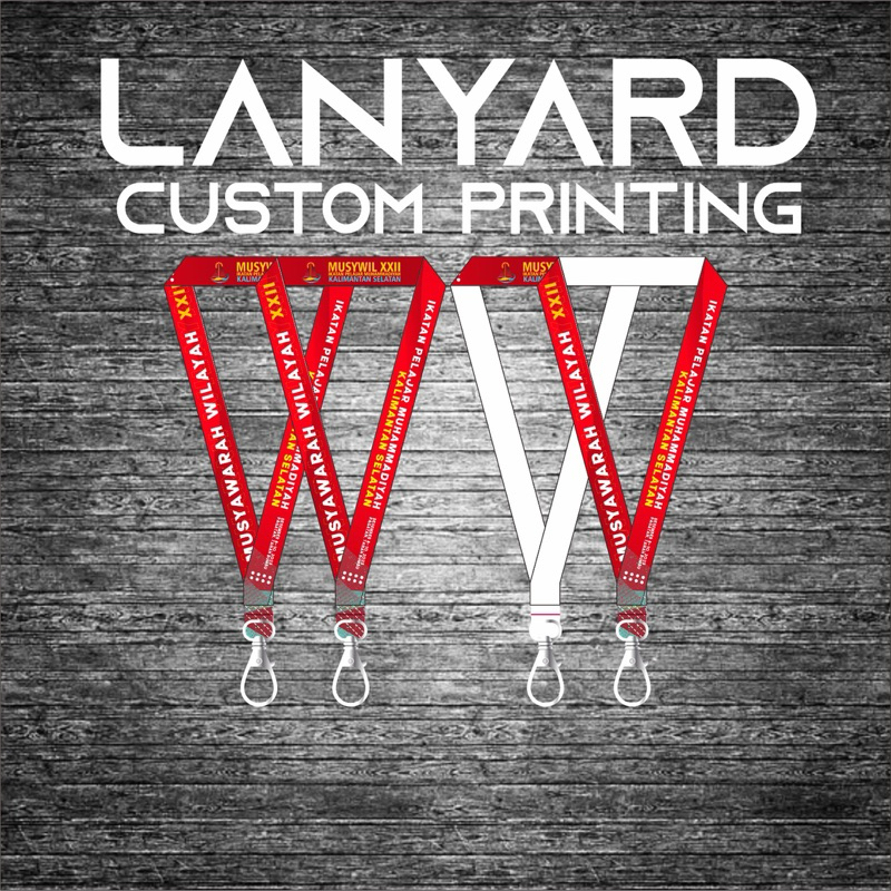 

Lanyard Custom printing Murah