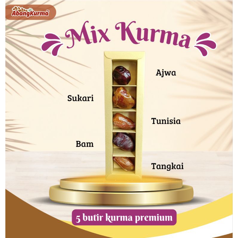 

Mix Kurma 5 Kurma Premium JSR Paket Incip