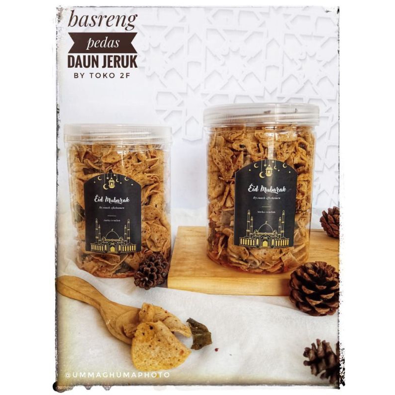 

basreng daun jeruk toples