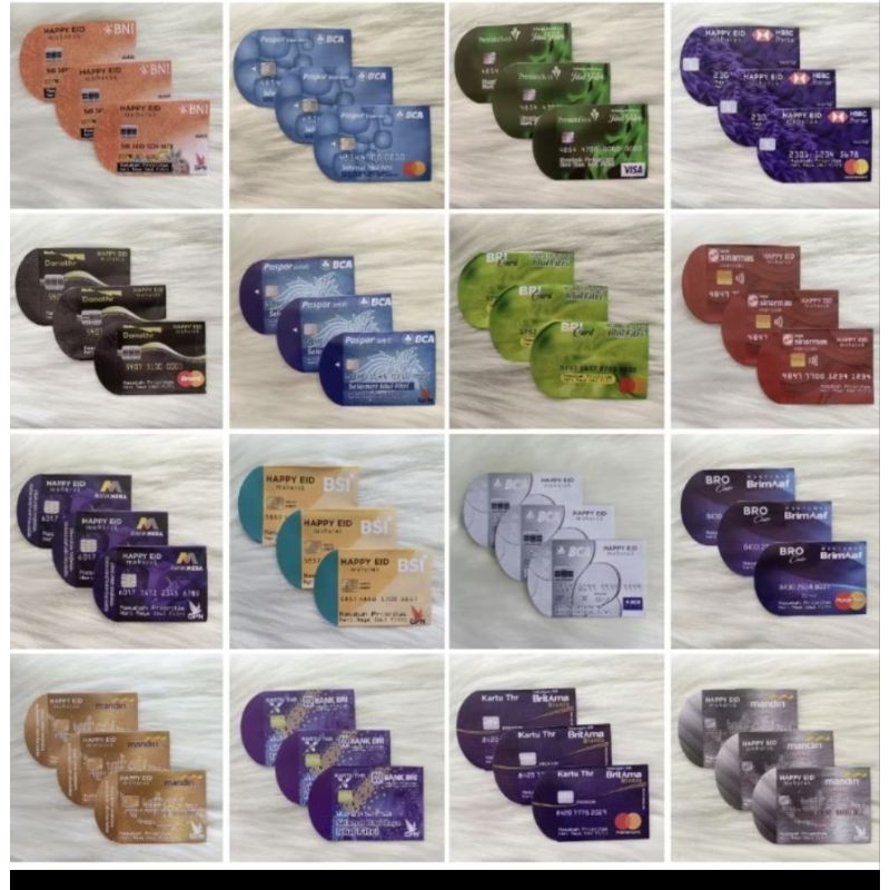 

Adwadns_shop Amplop Seri ATM Seri Kue Lebaran Seri Labubu Terbaru 2025 10 Pack Isi 100 pcs