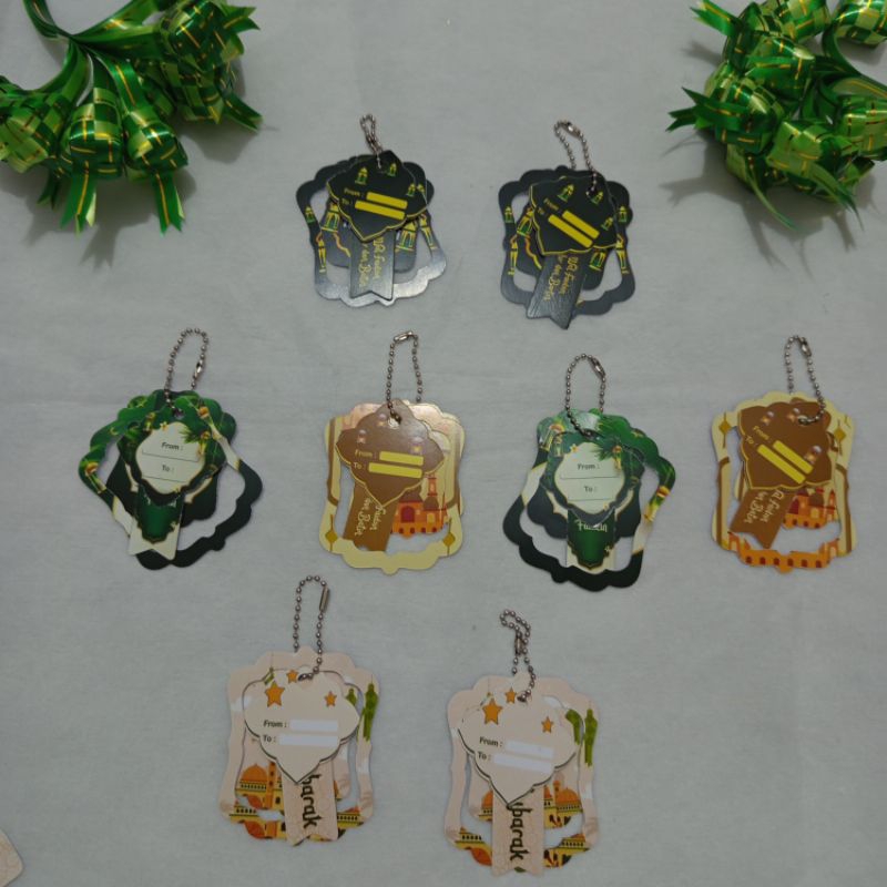 

Hangtag lebaran idulfitri elegan