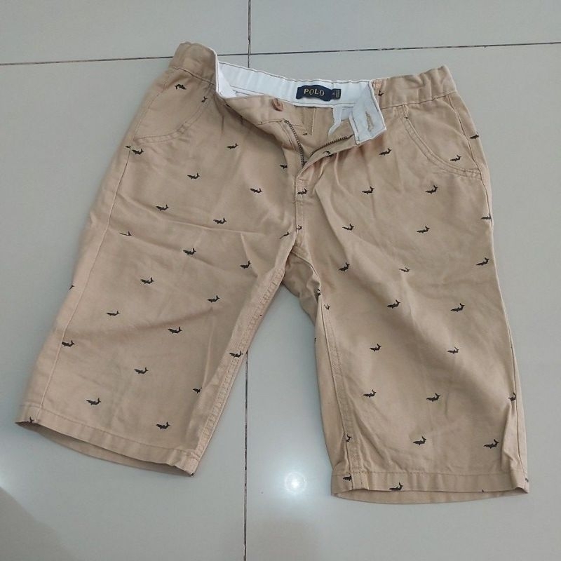 Preloved Celana Polo katun motif anak cowo laki-laki