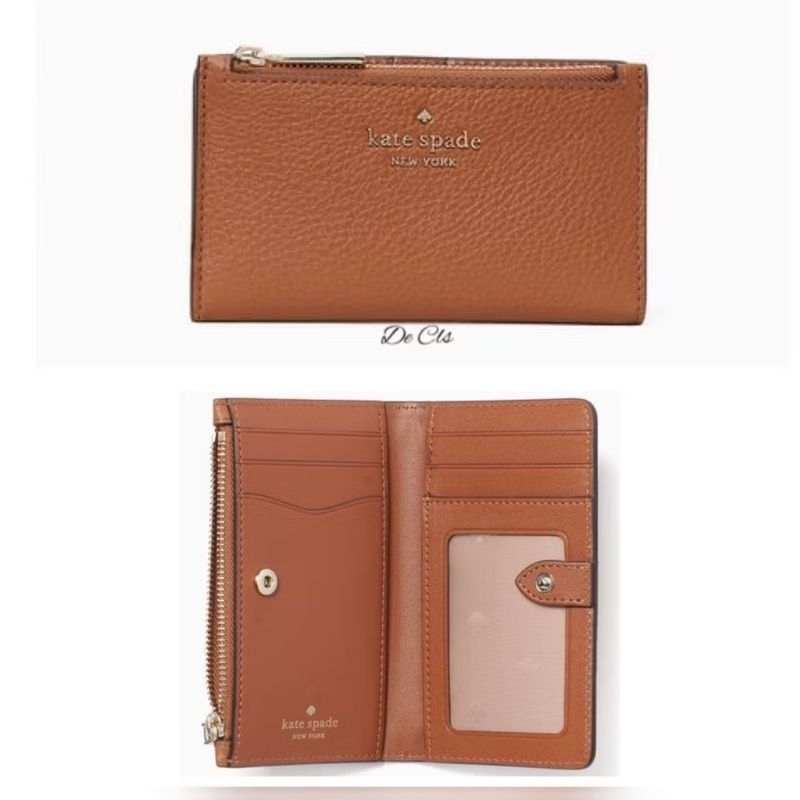 Dompet KS Leila Small Slim Bifold Wallet 14x8cm