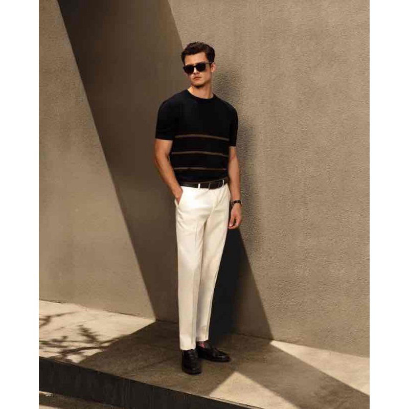 ERJEE - Celana Kerja Kantor Formal Pria Slimfit Bahan Dasar Kain Woll Berkualitas Size 27 Sampai 38