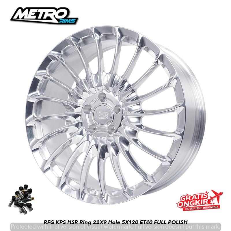 VELG RACING PREMIUM FORGED ORIGINAL RING 22 MOBIL ALL NEW ALPHARD CRV TOURAGE LEXUS LM RFG HSR KPS