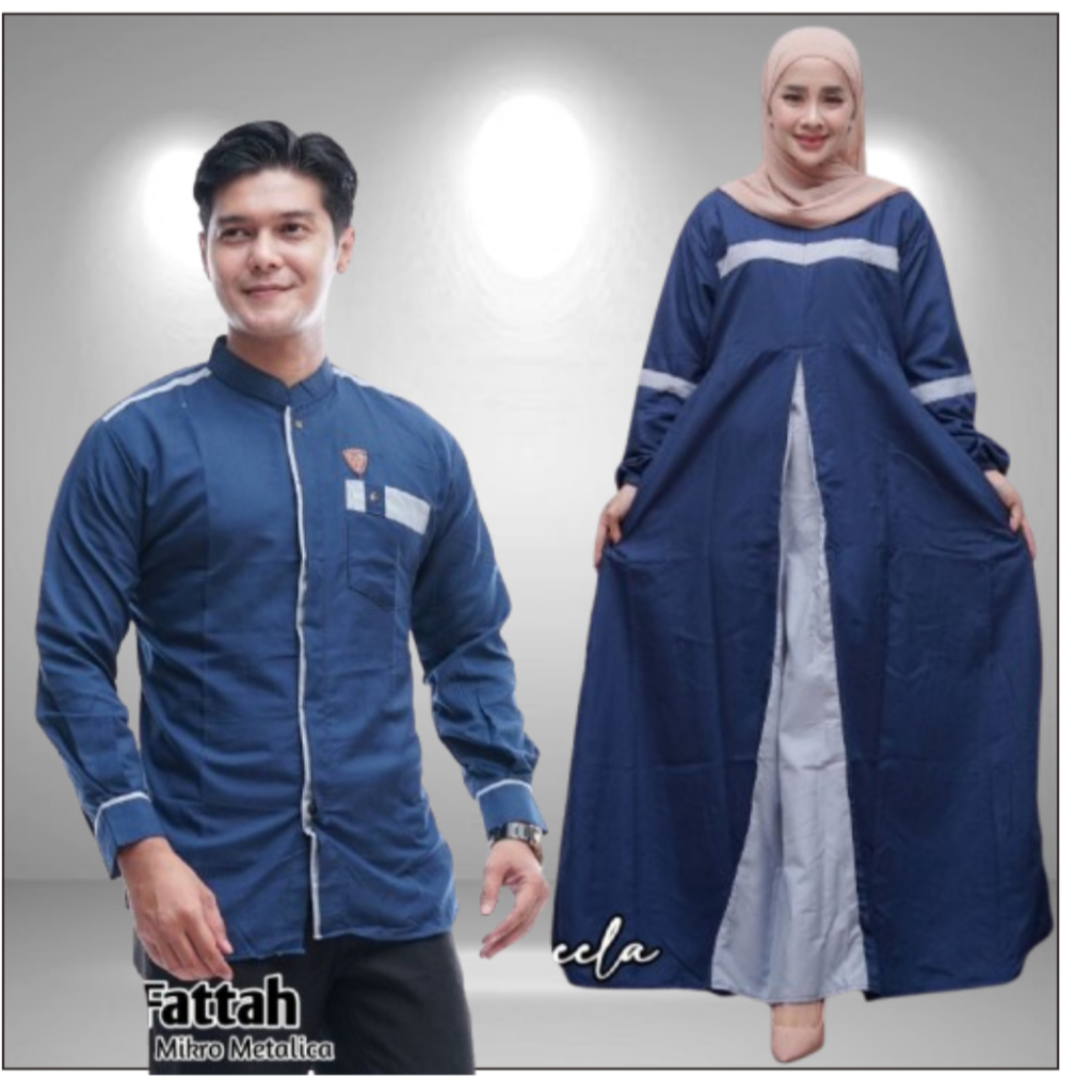 Couple Koko & Gamis | Sarimbit Keluarga | Koko Fattah & Maxy Aqeela