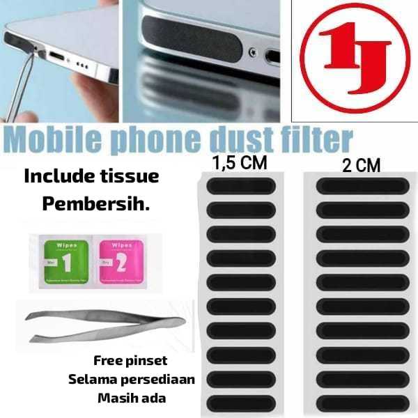 [10 PCS] Set Stiker Penutup Lubang Speaker Anti Debu Jaring Anti Debu Untuk Speaker Hp Universal