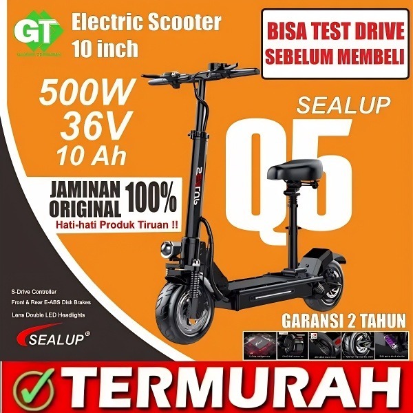 SEALUP Q5 SKUTER LISTRIK / ELECTRIC SCOOTER / SKUTER ELEKTRIK