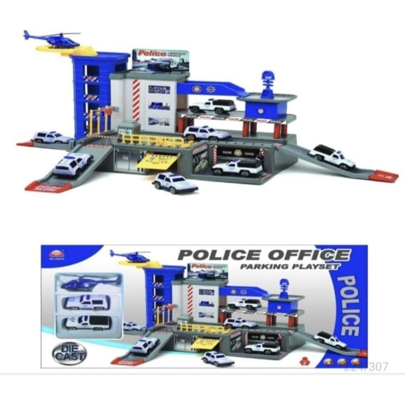 DoviToys Mainan anak Track Car Police