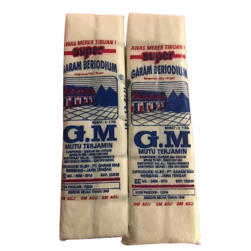 

Garam Bata Beriodium GM 1 KG