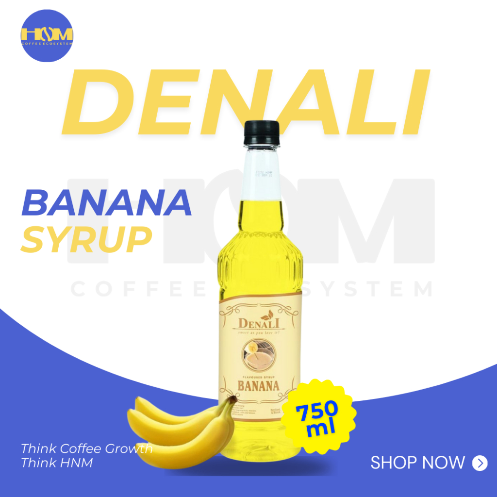 

Sirup Banana Denali 750ml | Syrup Denali Banana 750ml