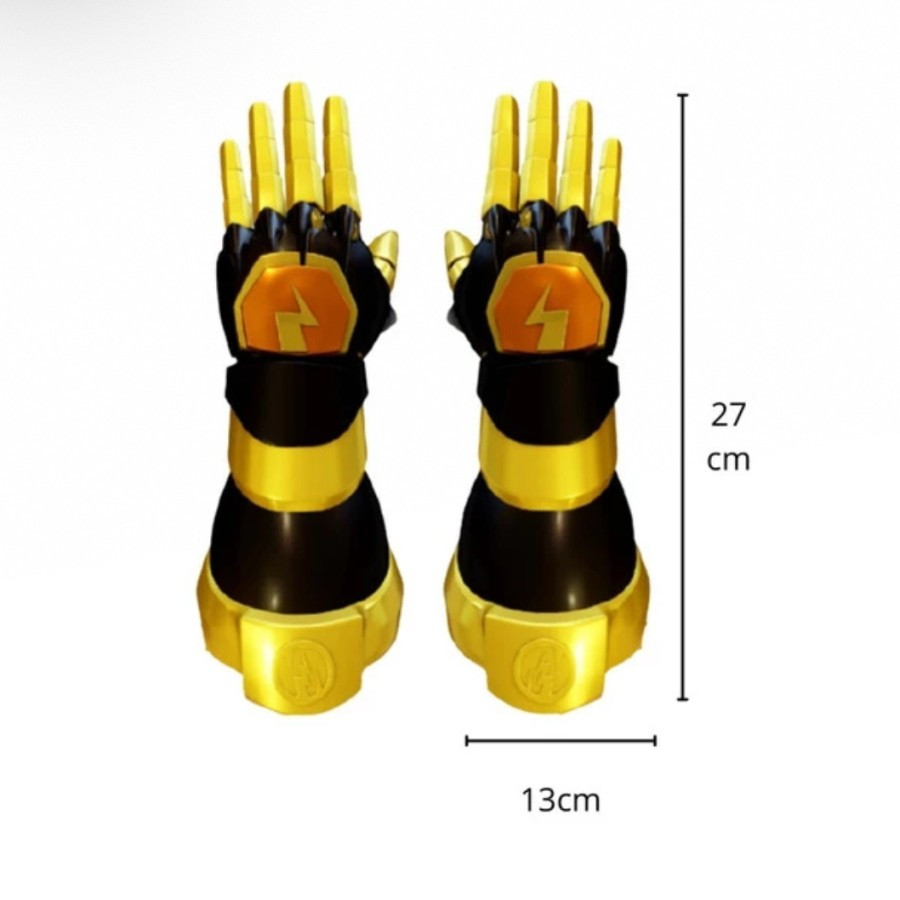 sarung tangan bima senjata pemukul petir / mainan bima S thunder fist